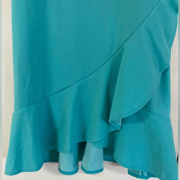 BCBG Paris' Ruffle Skirt Dress Medium - Picture 2 of 7